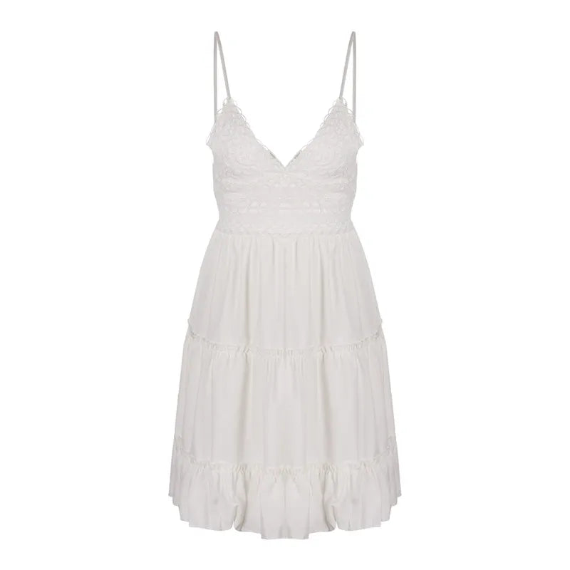 Vestido Babado com Renda use o cupom PRIMEIRACOMPRA e garanta 12%OFF