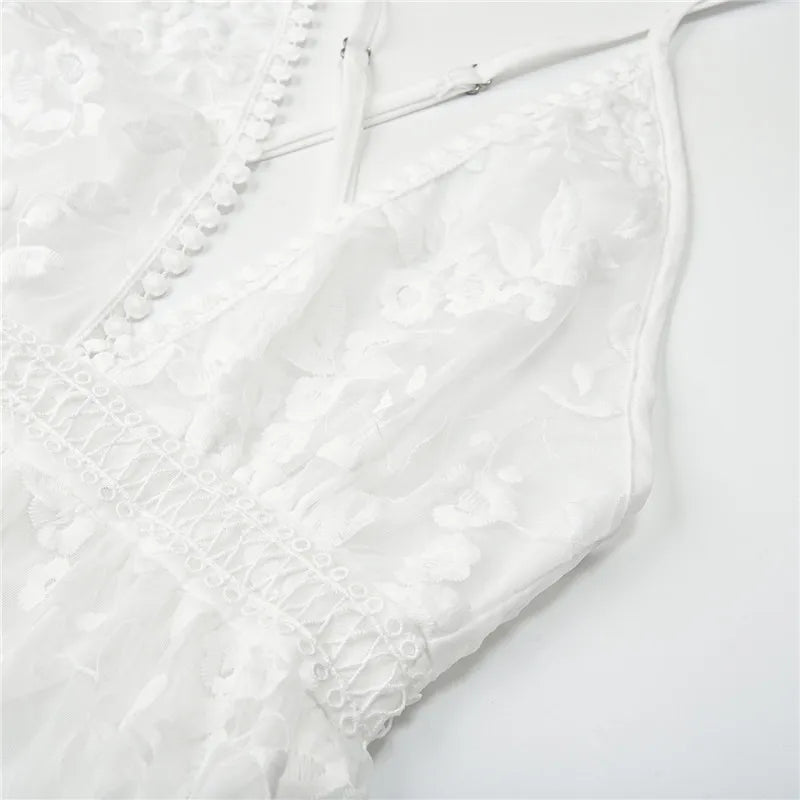 Vestido Babado com Renda use o cupom PRIMEIRACOMPRA e garanta 12%OFF