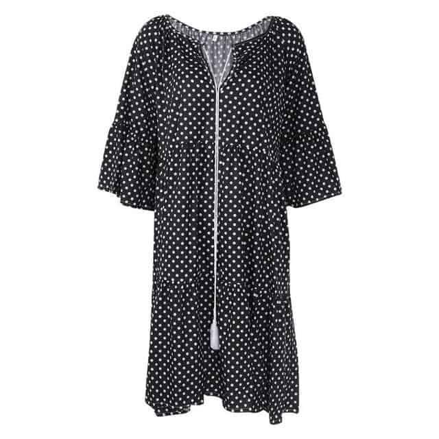 Vestido Boho Estampado - Sua Boutique