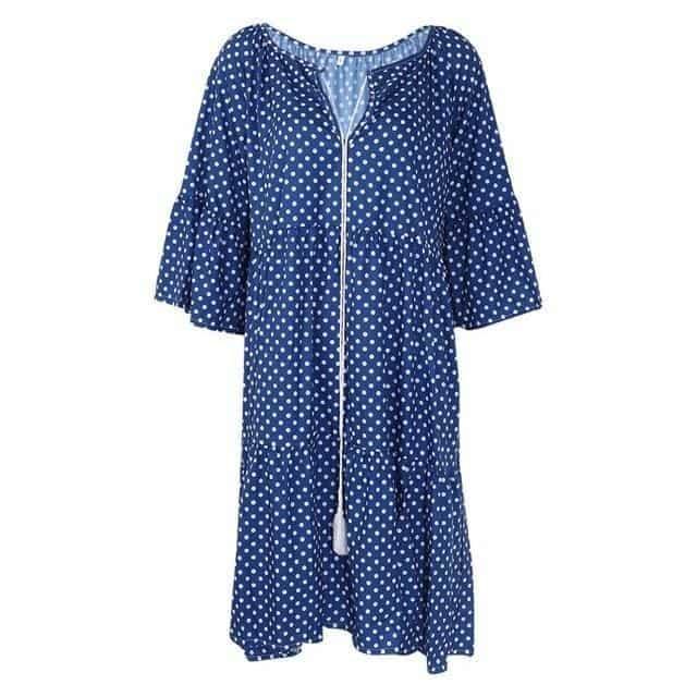 Vestido Boho Estampado - Sua Boutique