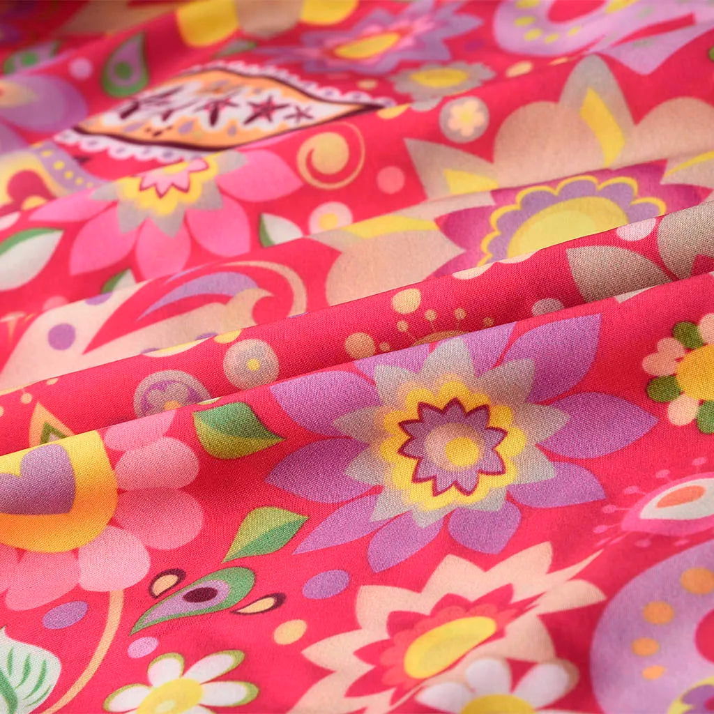Vestido Boho Estampado - Sua Boutique