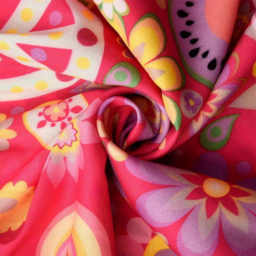 Vestido Boho Estampado - Sua Boutique