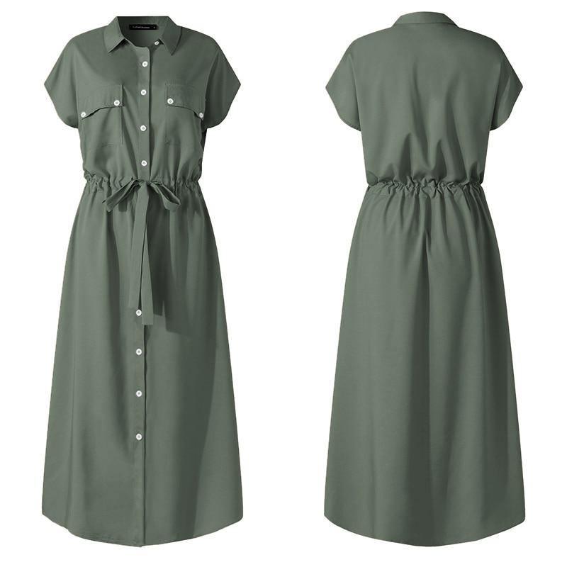 Vestido Casual Greco use o cupom PRIMEIRACOMPRA e garanta 12%OFF