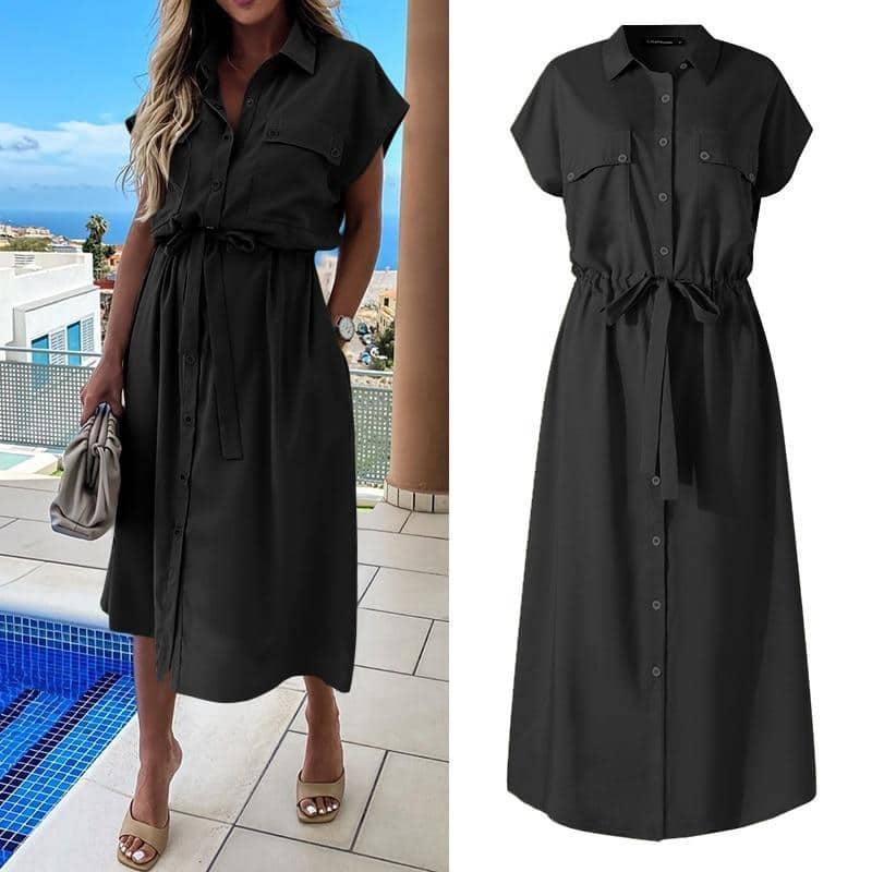 Vestido Casual Greco use o cupom PRIMEIRACOMPRA e garanta 12%OFF