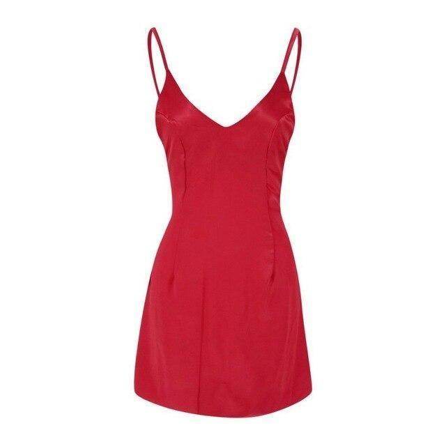 Vestido Decote V - Sua Boutique