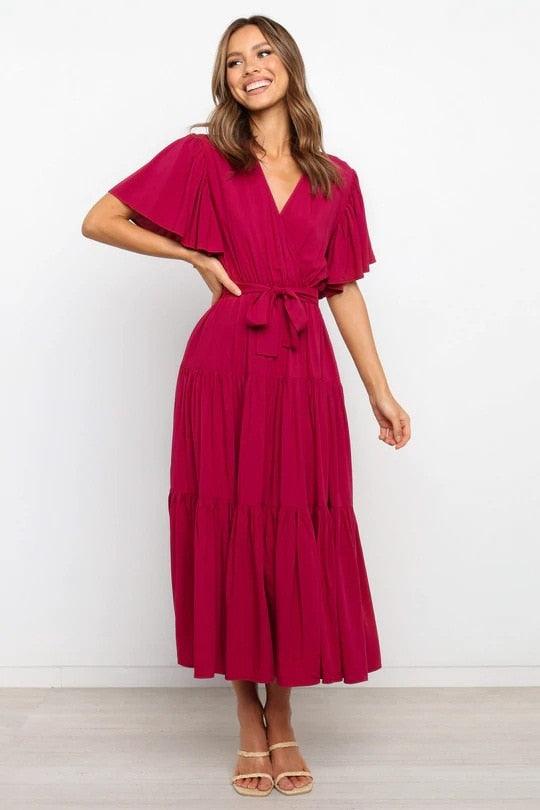 Vestido Elegance Cris use o cupom PRIMEIRACOMPRA e garanta 12%OFF