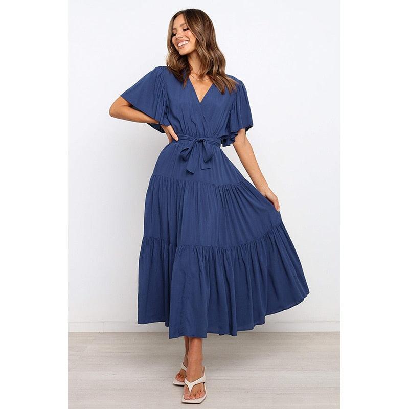 Vestido Elegance Cris use o cupom PRIMEIRACOMPRA e garanta 12%OFF