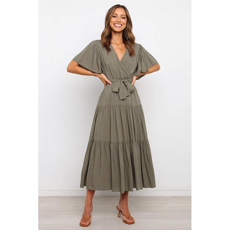 Vestido Elegance Cris use o cupom PRIMEIRACOMPRA e garanta 12%OFF
