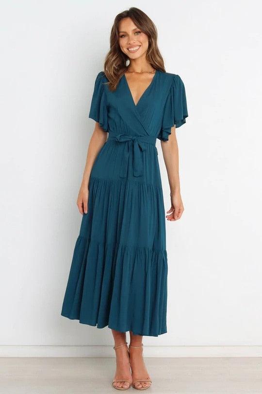 Vestido Elegance Cris use o cupom PRIMEIRACOMPRA e garanta 12%OFF