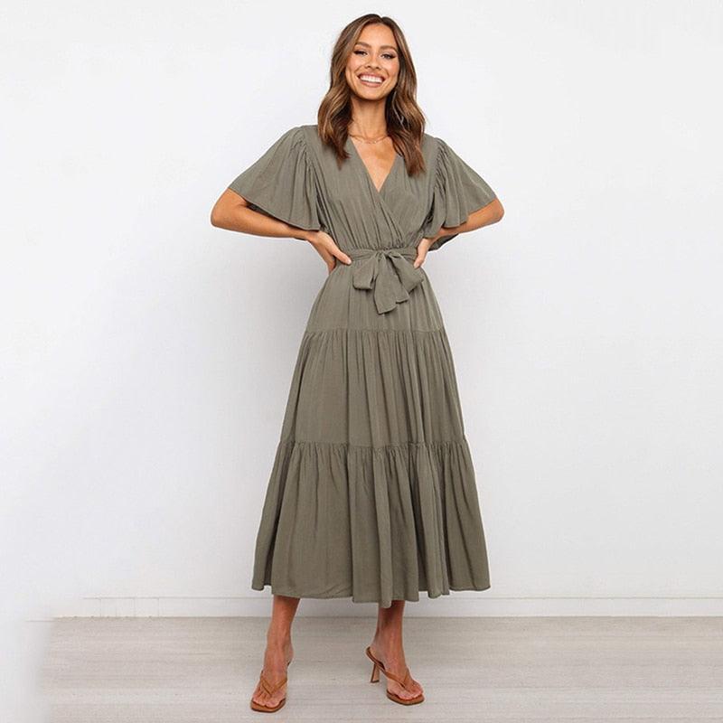 Vestido Elegance Cris use o cupom PRIMEIRACOMPRA e garanta 12%OFF