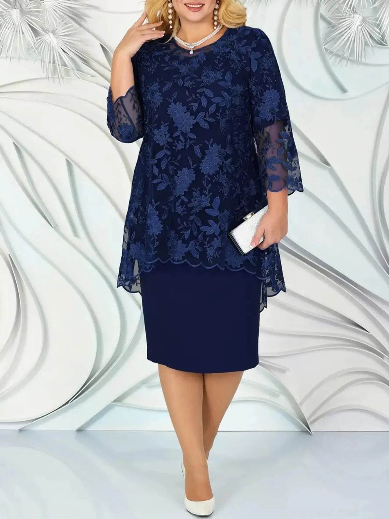 Vestido Elegance Madeleine - Sua Boutique