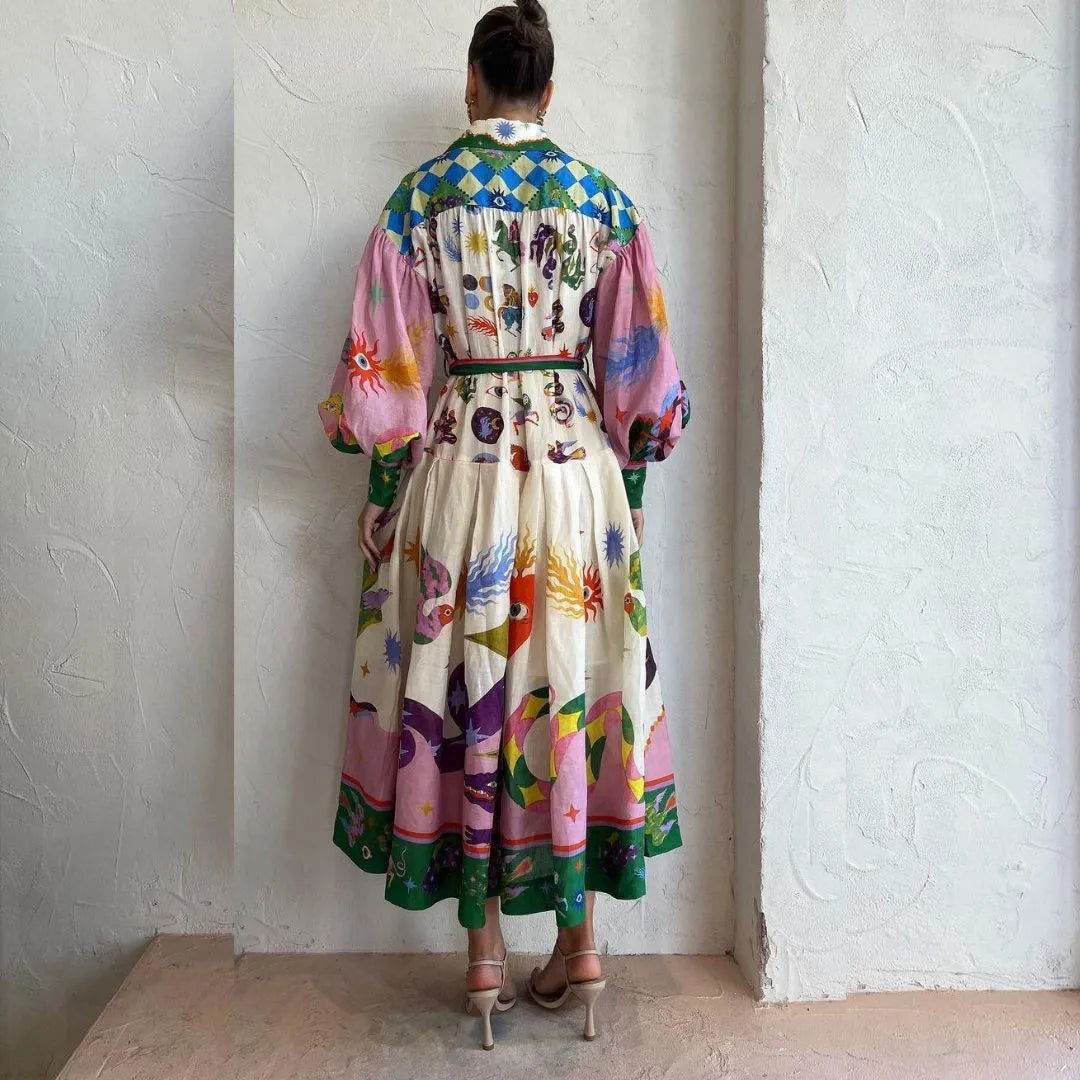 Vestido Estampada Randall - Sua Boutique