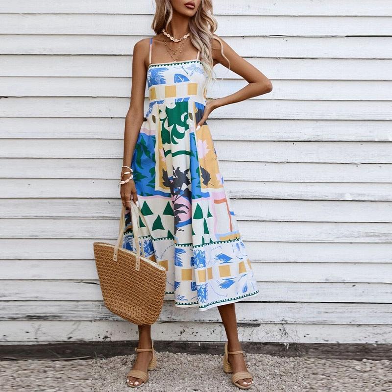 Vestido Estampado Ericka use o cupom PRIMEIRACOMPRA e garanta 12%OFF