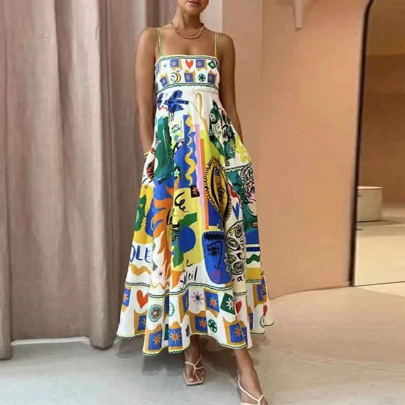 Vestido Estampado Ericka use o cupom PRIMEIRACOMPRA e garanta 12%OFF