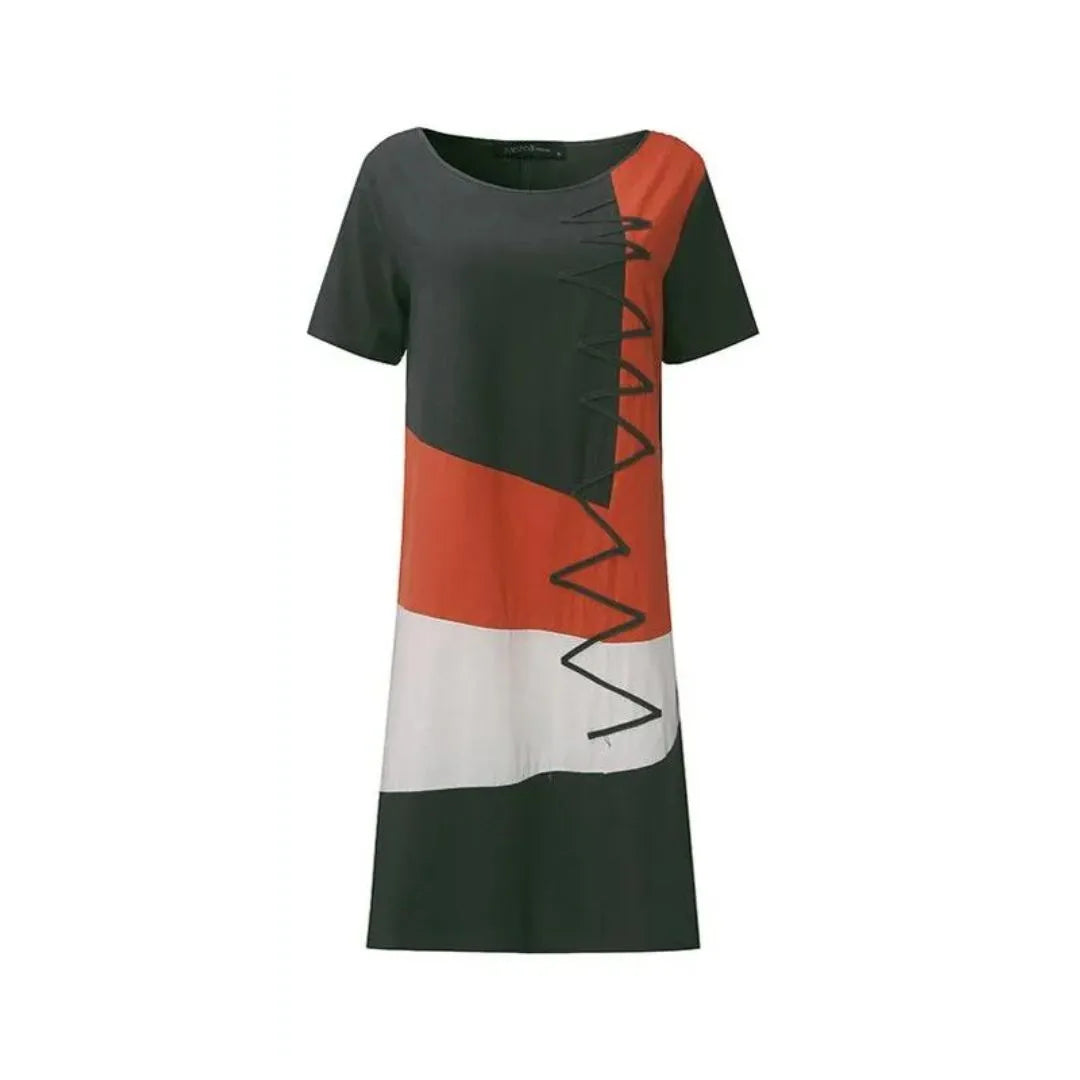 Vestido Étnico Midi use o cupom PRIMEIRACOMPRA e garanta 12%OFF