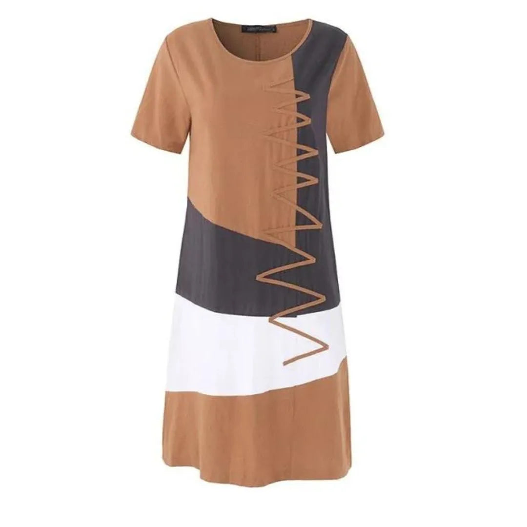 Vestido Étnico Midi use o cupom PRIMEIRACOMPRA e garanta 12%OFF
