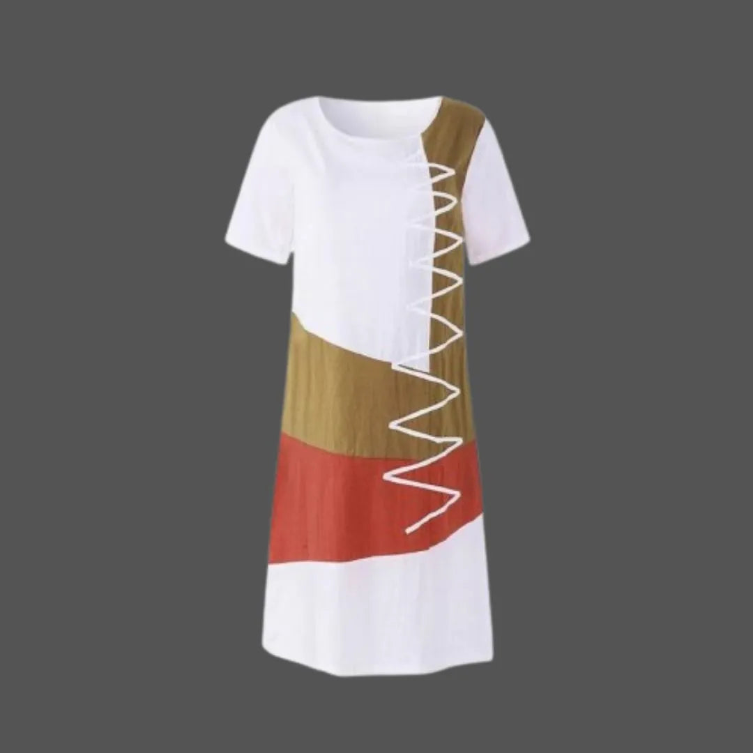 Vestido Étnico Midi use o cupom PRIMEIRACOMPRA e garanta 12%OFF