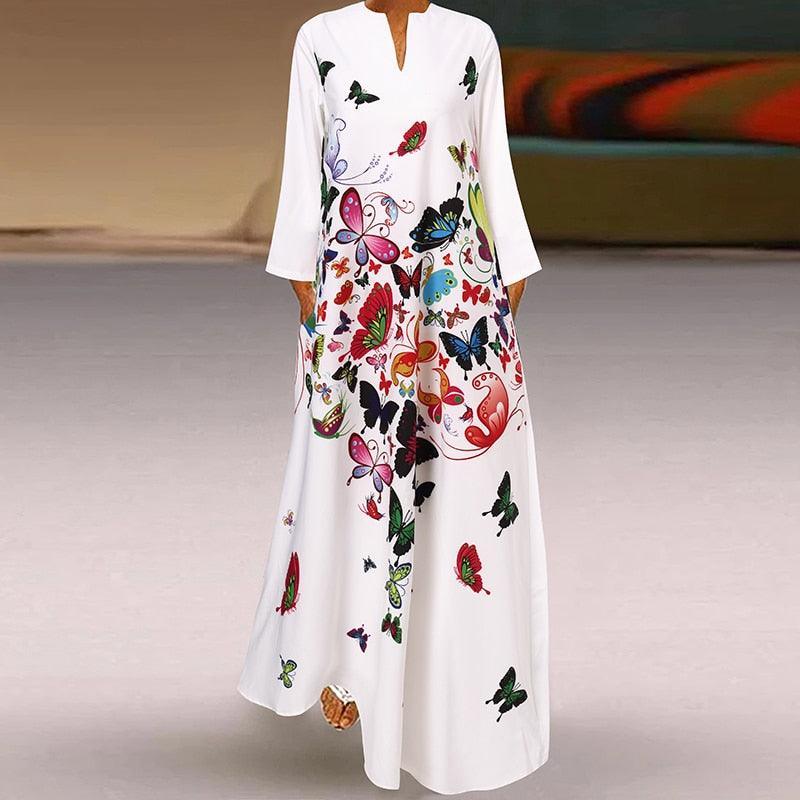 Vestido Garden Flower use o cupom PRIMEIRACOMPRA e garanta 12%OFF