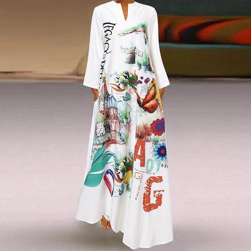 Vestido Garden Flower - Sua Boutique