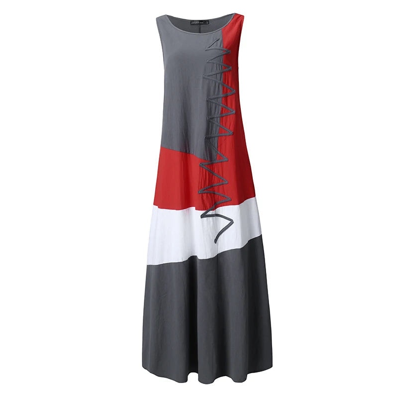 Vestido Longo Étnico use o cupom PRIMEIRACOMPRA e garanta 12%OFF
