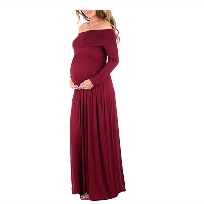 Vestido Longo Gestante use o cupom PRIMEIRACOMPRA e garanta 12%OFF