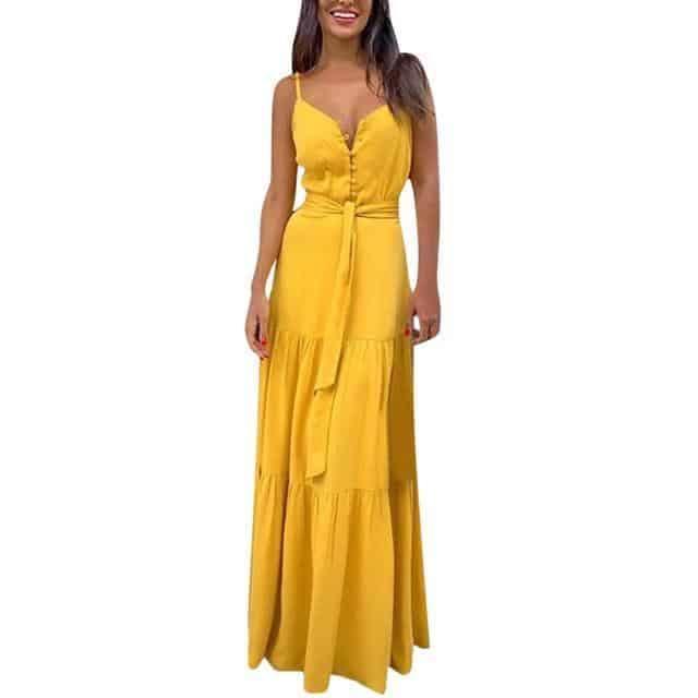 Vestido Longo Isis use o cupom PRIMEIRACOMPRA e garanta 12%OFF
