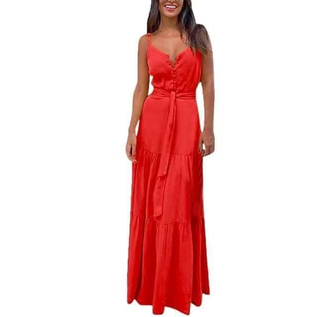 Vestido Longo Isis use o cupom PRIMEIRACOMPRA e garanta 12%OFF