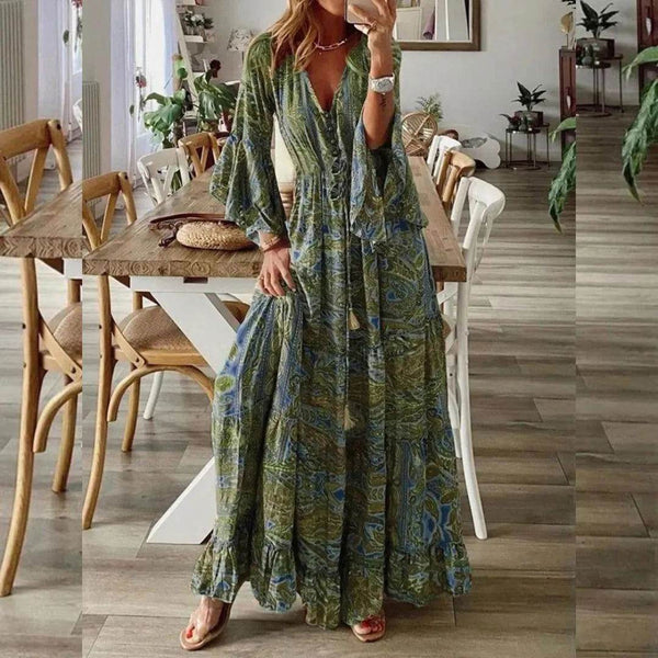 Vestido Longo Menandra - Sua Boutique