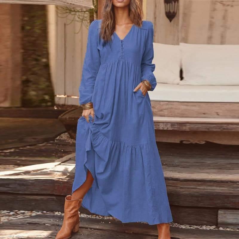 Vestido Longo Rouge use o cupom PRIMEIRACOMPRA e garanta 12%OFF