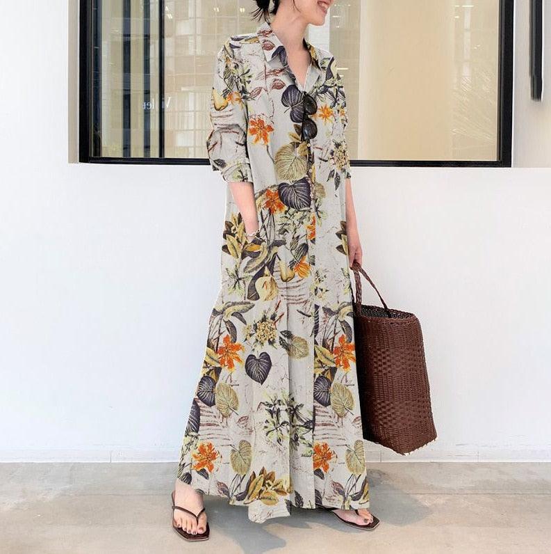 Vestido Longo Roxane use o cupom PRIMEIRACOMPRA e garanta 12%OFF