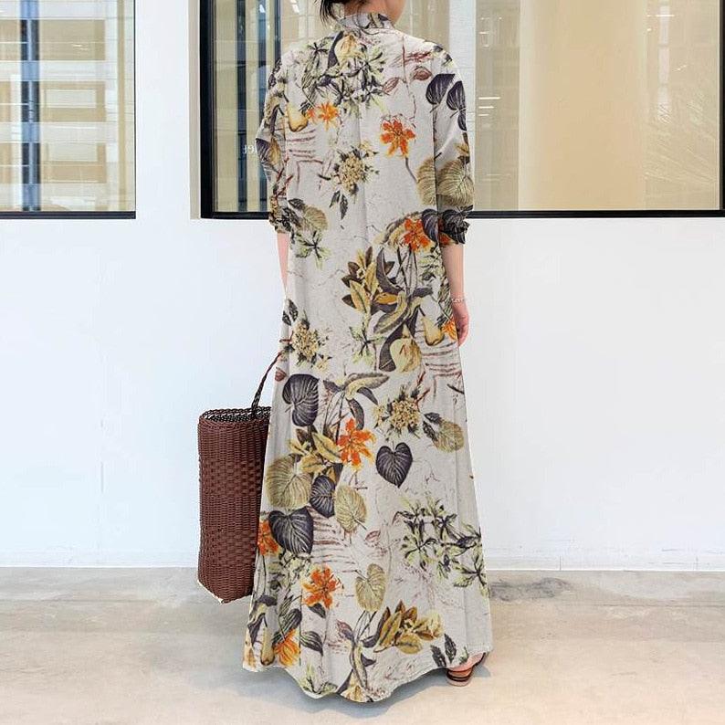 Vestido Longo Roxane use o cupom PRIMEIRACOMPRA e garanta 12%OFF