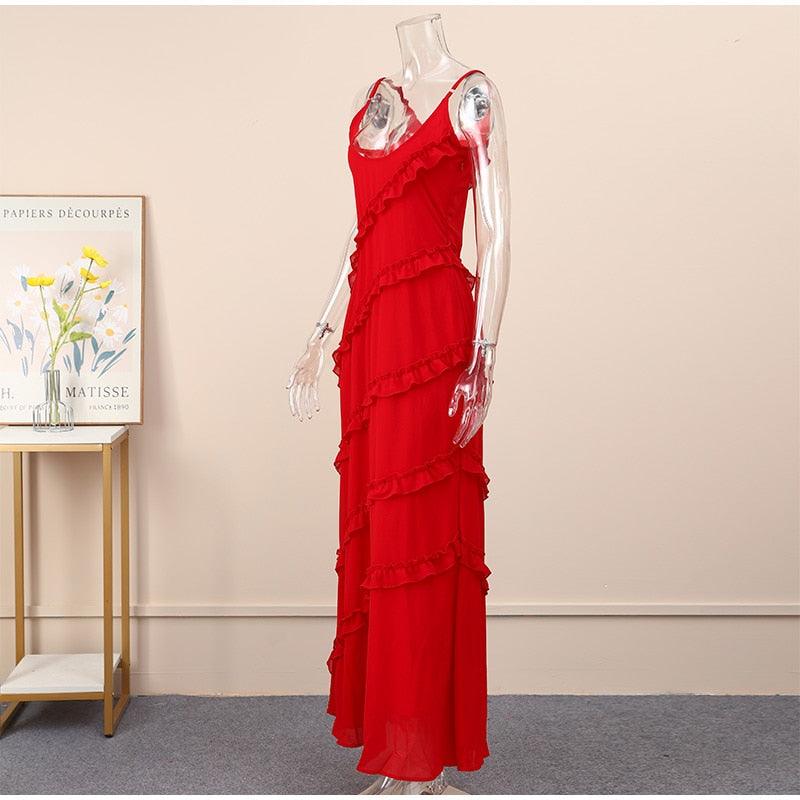 Vestido Longo Xantal use o cupom PRIMEIRACOMPRA e garanta 12%OFF