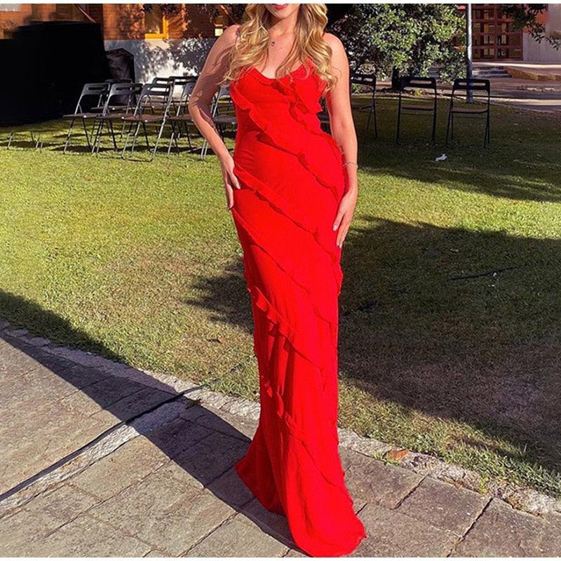 Vestido Longo Xantal use o cupom PRIMEIRACOMPRA e garanta 12%OFF