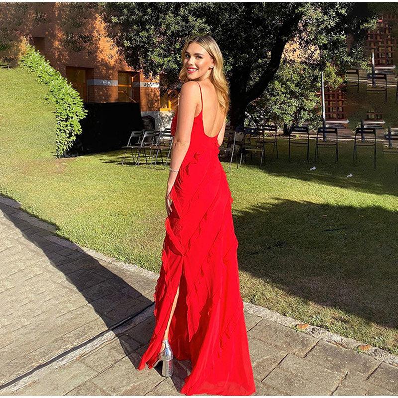 Vestido Longo Xantal use o cupom PRIMEIRACOMPRA e garanta 12%OFF
