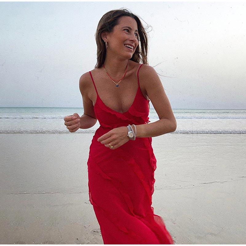 Vestido Longo Xantal use o cupom PRIMEIRACOMPRA e garanta 12%OFF