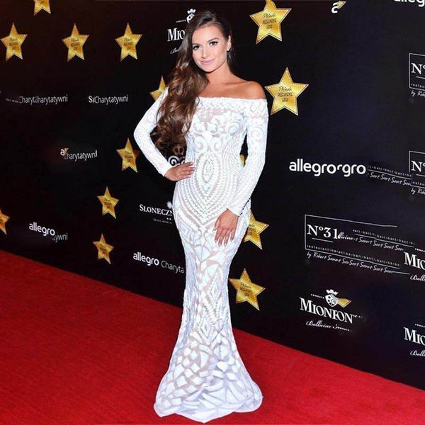 Vestido Maxxi Bordado Paitê - Sua Boutique