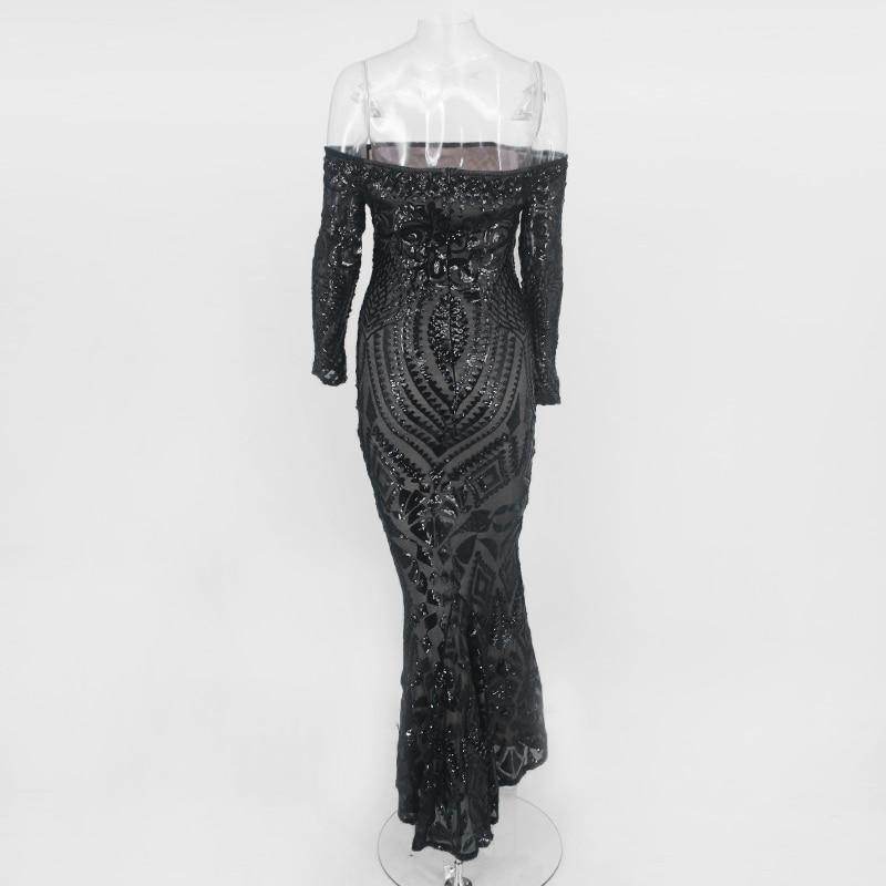 Vestido Maxxi Bordado Paitê - Sua Boutique