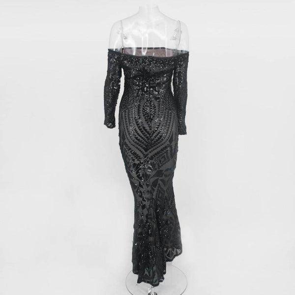 Vestido Maxxi Bordado Paitê - Sua Boutique