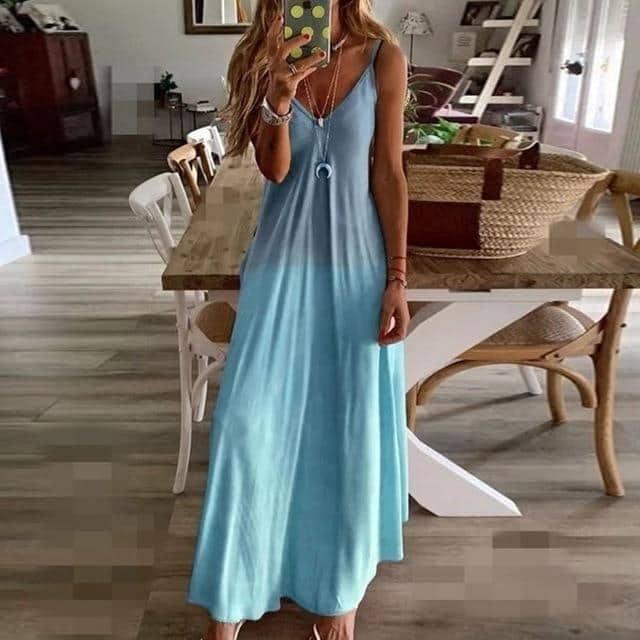 Vestido Maxxi Color - Sua Boutique