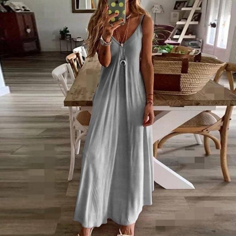 Vestido Maxxi Color - Sua Boutique