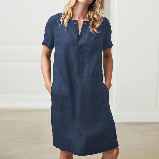 Vestido Midi Vintage Buttom use o cupom PRIMEIRACOMPRA e garanta 12%OFF