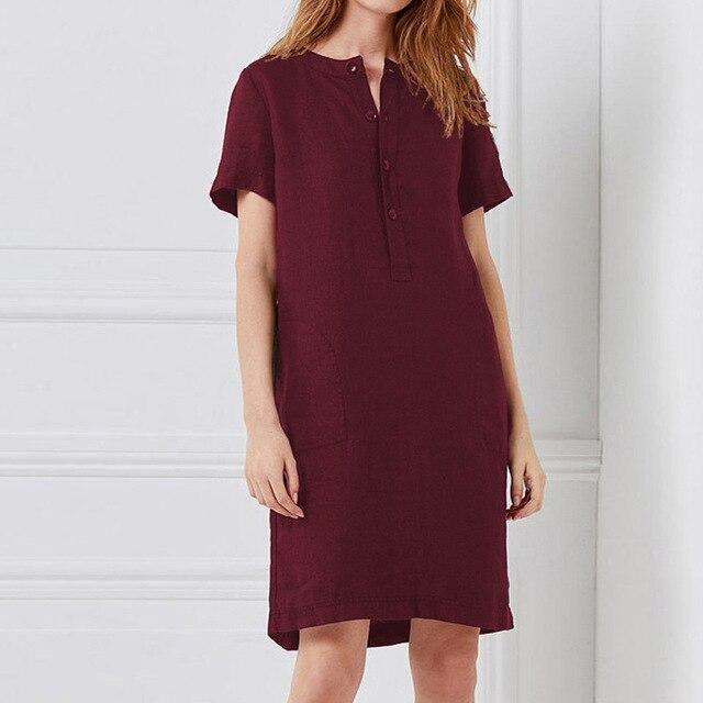 Vestido Midi Vintage Buttom use o cupom PRIMEIRACOMPRA e garanta 12%OFF