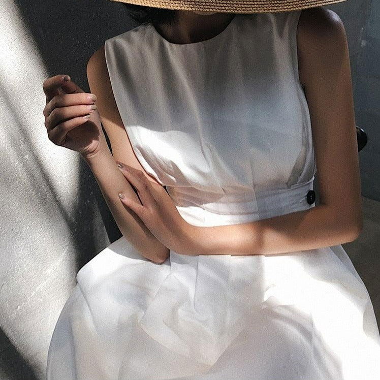 Vestido Midi White Label use o cupom PRIMEIRACOMPRA e garanta 12%OFF