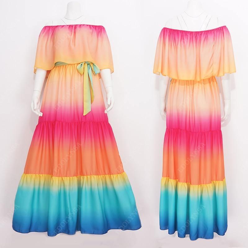 Vestido Multicolor Love use o cupom PRIMEIRACOMPRA e garanta 12%OFF