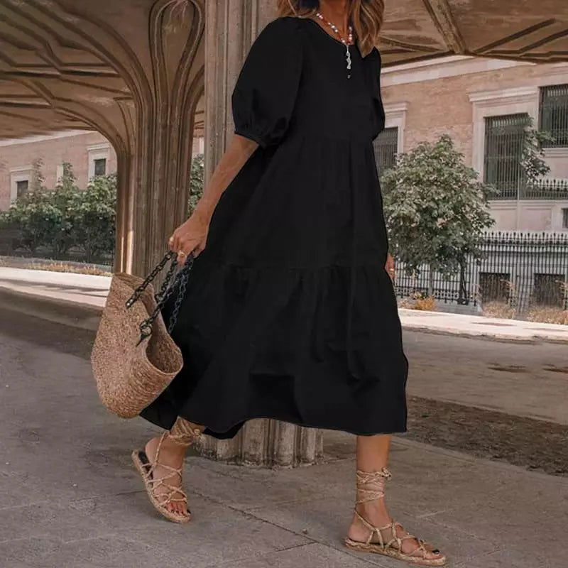 Vestido Pireu use o cupom PRIMEIRACOMPRA e garanta 12%OFF