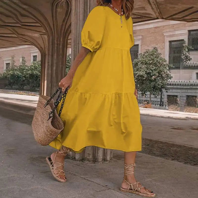 Vestido Pireu use o cupom PRIMEIRACOMPRA e garanta 12%OFF