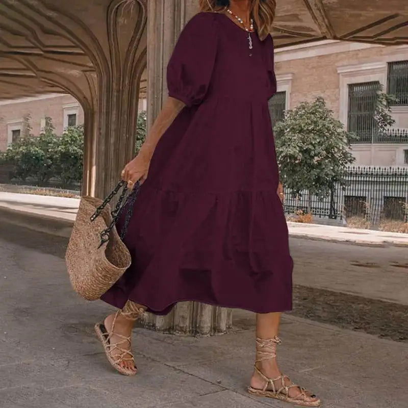 Vestido Pireu use o cupom PRIMEIRACOMPRA e garanta 12%OFF