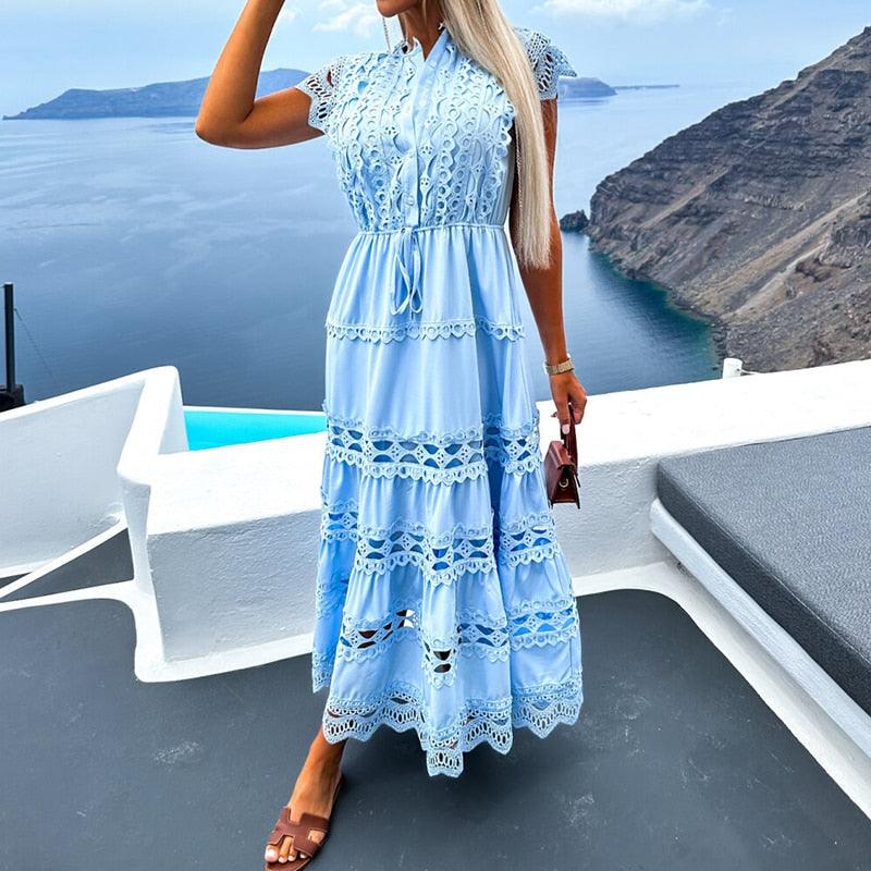 Vestido Renda Anelli use o cupom PRIMEIRACOMPRA e garanta 12%OFF