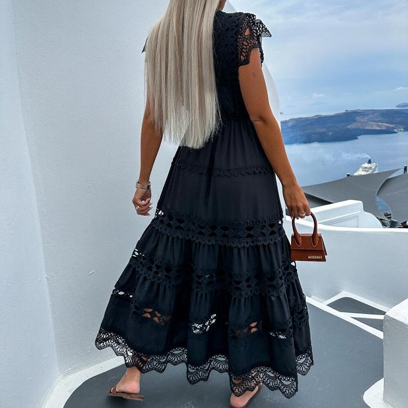 Vestido Renda Anelli use o cupom PRIMEIRACOMPRA e garanta 12%OFF