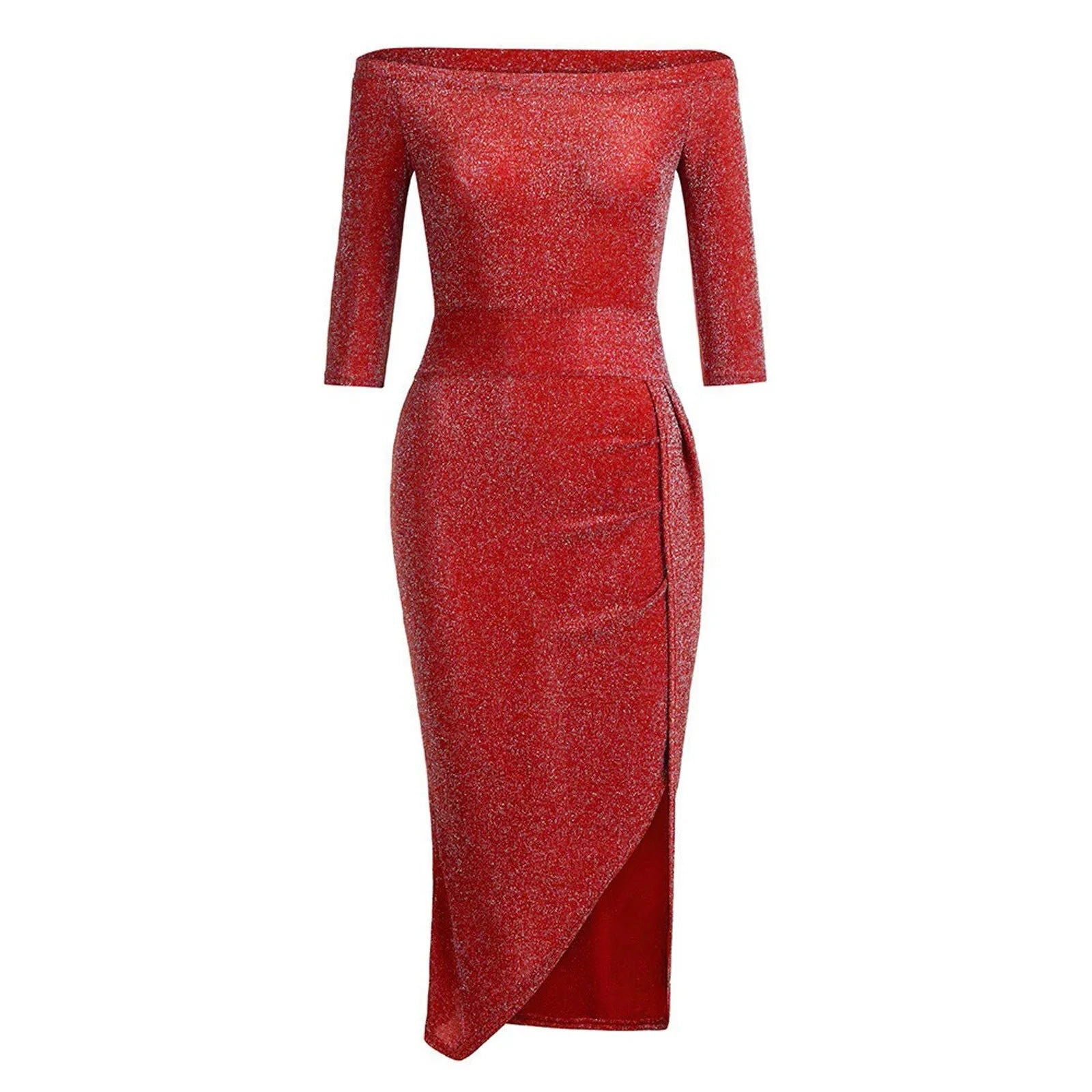 Vestido Sexy com Fenda Lateral use o cupom PRIMEIRACOMPRA e garanta 12%OFF